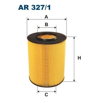Bilde av Luftfilter, mercedes benz A klass [w168], vaneo [414], 166 094 00 04, 04