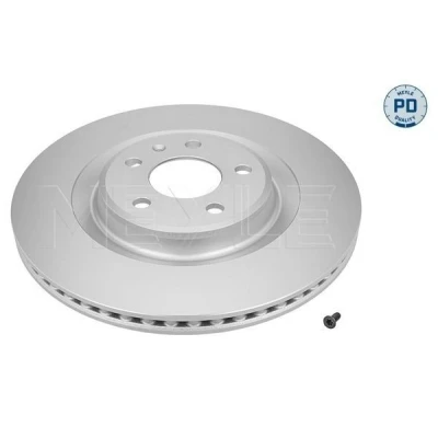 Bilde av MEYLE 115 523 0035/PD Bremseskiver bakaksel 330 22 5 112 ventilert Sink lamell belagt med skruer PD Quality AUDI: A6 C7 Avant, A4 B8 Q5