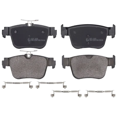 Bilde av FEBI BILSTEIN 183657 Bremseklosser bakaksel med klemmer VOLKSWAGEN: Golf VIII Hatchback, SKODA: Octavia IV Sedan, AUDI: A3 Sportback