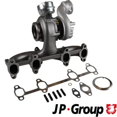 Bilde av JP GROUP 1117403200 Turbolader Eksosturbolader inkl. tetningssett VOLKSWAGEN: Transporter 5, Multivan 5 (7HM, Bus