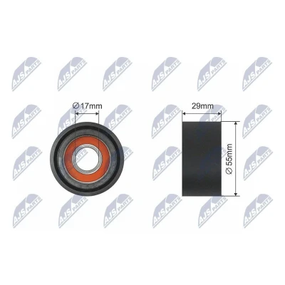 Bilde av Strammerull, kilerem, bmw 5 [e60, f10], gran turismo [f07], touring [e61, f11], x3 [e83], 11 28 7 800 334, 11287800334,