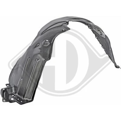 Bilde av DIEDERICHS 6687109 Hjulbue foran venstre TOYOTA: RAV4 III SUV