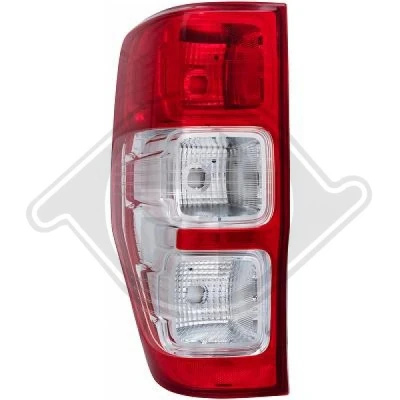 Bilde av DIEDERICHS 1590091 Baklykter venstre W21/5W, W21W, WY21W uten pæreholder FORD: Ranger Mk3