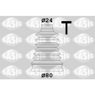 Bilde av SASIC 4003440 Drivakselmansjett hjulside Termoplast RENAULT: Kangoo I, I Express
