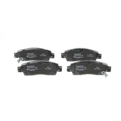 Bilde av BOSCH 0 986 494 858 Bremseklosser Low Metallic med akustisk slitasjevarsel antihyle blikk