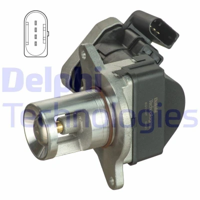 Bilde av DELPHI EG10487 12B1 EGR Ventil uten kjøler MERCEDES BENZ: E Klasse Sedan, T modell, Viano