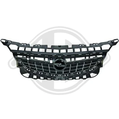 Bilde av DIEDERICHS Priority Parts 1807040 Radiatorgitter svart OPEL: Astra J Sports Tourer