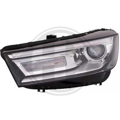 Bilde av DIEDERICHS 1076981 Frontlykter venstre D5S, LED Bi Xenon med posisjonlyst (LED) for høyrekjøring uten styreeneht Xenon, gassutladningslampe