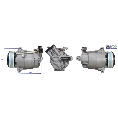 Bilde av LUCAS ACP346 Kompressor PAG 46 R 134a med tetning OPEL: Astra H Caravan, Zafira B