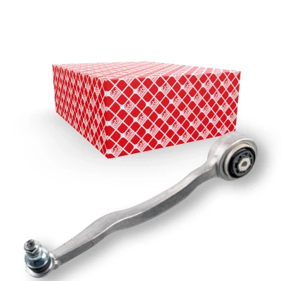 Bilde av FEBI BILSTEIN 177895 Bærebru med mutter, lager, støtte / styreledd framaksel venstre, nede, foran Casterstag Aluminium