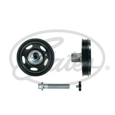 Bilde av GATES TVD1171A Remskive Veivaksel 153 med tilbehør OPEL: Astra J Hatchback, Corsa D Hatchback