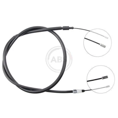 Bilde av A.B.S. K16857 Bremsekabel 1820 Skivebrems for høyre/venstre ratt PEUGEOT: Partner I Combispace