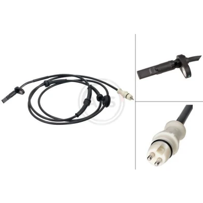 Bilde av Sensor, hjulturtall, Venstre bakaksel, fiat grande punto, punto skåp/halvkombi, 46846933
