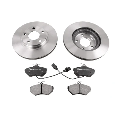Bilde av VAICO V10 90005 bremsesett, skivebremse framaksel ventilert EXPERT KITS + inkl. slitasjevarselkontakt AUDI: A4 B6 Avant, B7 Sedan