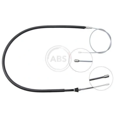 Bilde av A.B.S. K13386 Bremsekabel 1805 Trommelbrems for høyre/venstre ratt