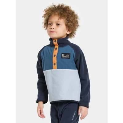 Bilde av Didriksons Monte Fleecegenser, Cloud Blue, 120 Fleecejakker &amp; Fleecegensere Polyester,Polyamid