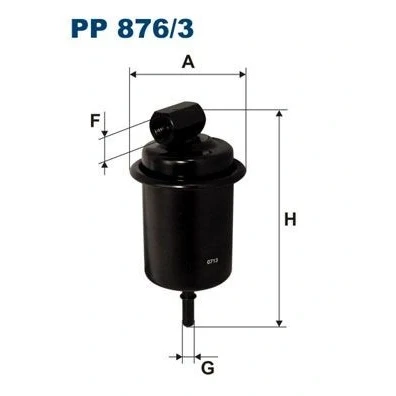 Bilde av FILTRON PP 876/3 Drivstoffilter ledningsfilter 8