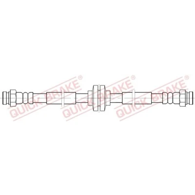 Bilde av QUICK BRAKE 22.944 Bremseslange 433 M10x1