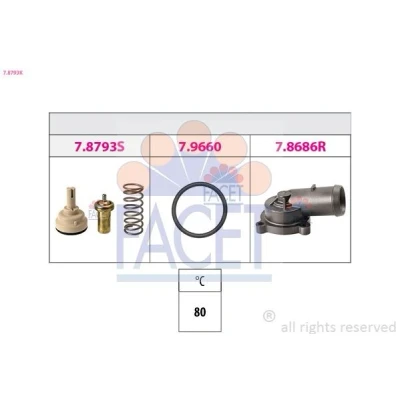 Bilde av Termostat FACET 7.8793K