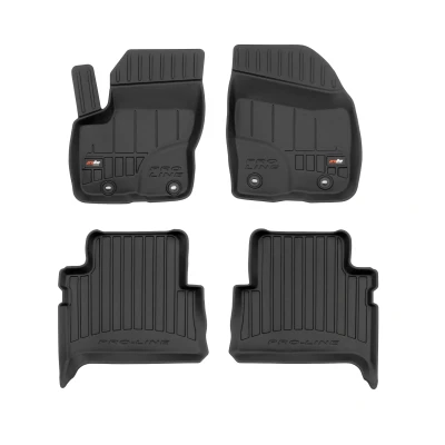 Bilde av FROGUM proLine 3D 3D409231 Gulvmatte sett gummi foran og bak 4 svart Skreddersydd FORD: KUGA 1