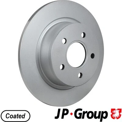 Bilde av JP GROUP 1563201800 Bremseskiver bakaksel 278 11 5 fullt ut belagt FORD: Transit Connect Mk1 Van, Tourneo