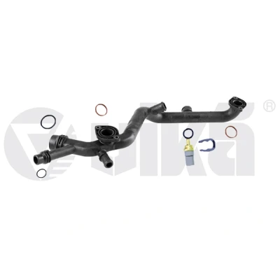 Bilde av Radiatorslange audi a4 b7, b7 avant, cabriolet, a6 allroad c6, c6 avant OE 06A919501, 06A919501+, 06A919501A