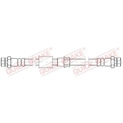 Bilde av QUICK BRAKE 22.931 Bremseslange 557 M10x1 AUDI: TT Coupé