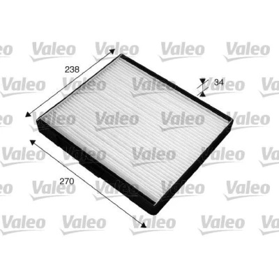 Bilde av VALEO CLIMFILTER COMFORT 715517 Kupéfilter Partikkelfilter 272 238 34 HYUNDAI: Coupe II, Elantra III Sedan