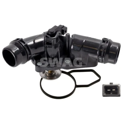 Bilde av SWAG 20 94 3624 Termostat 97 med tetning plast kapsling BMW: 5 Touring, Sedan, X3