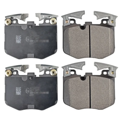 Bilde av BLUE PRINT ADBP420002 Bremseklosser framaksel klargjort for slitasjeindikator BMW: 5 Touring, Sedan, 7