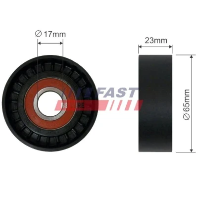 Bilde av FAST FT44007 Strammerull, tannrem FORD: FOCUS 3, 3 Turnier