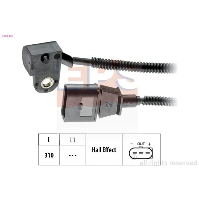 Bilde av Turtallssensor, motormanagement, audi,mitsubishi,seat,skoda,vw, 03G 957 147A, 147C, MN980233