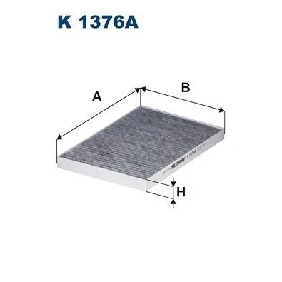Bilde av FILTRON K 1376A Kupéfilter Karbonfilter 253 180 20 TESLA: Model S