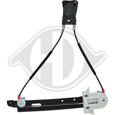 Bilde av Vindusheis, Bakre venstre Diederichs 1428123 ford mondeo iv, sedan turnier iv OE 1461680, 1464718, 1482810