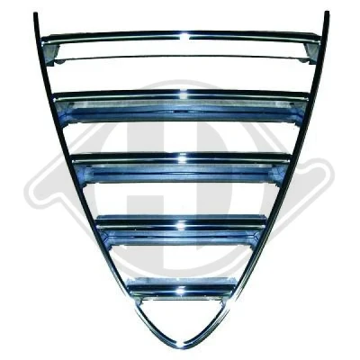 Bilde av DIEDERICHS 3051040 Pynte / vernelist, radiatorgitter