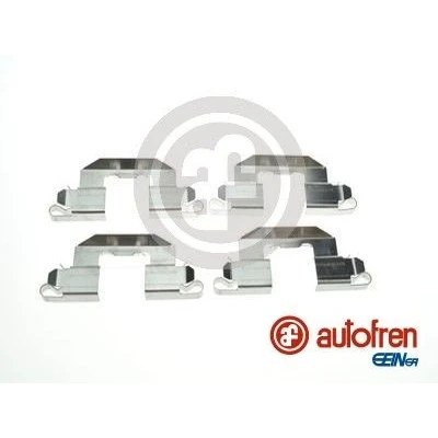 Bilde av AUTOFREN SEINSA D42910A Tibehørsett, skivebremse belegg bakaksel NISSAN: Pathfinder 3, NP300 Navara Pick up, Flatvogn lastebil / Chassis