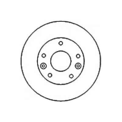 Bilde av MAPCO 15579 Bremseskiver framaksel 274 24,2 5 ventilert KIA: CARNIVAL 2