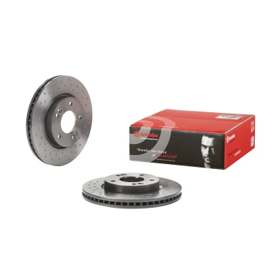 Bilde av BREMBO Bremseskive KIA: SOUL 2, cee‘d I Hatchback, Stasjonsvogn, HYUNDAI: i30 ix20 09.9574.4X 517121H000