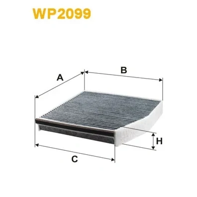 Bilde av Kupéfilter WIX FILTERS WP2099