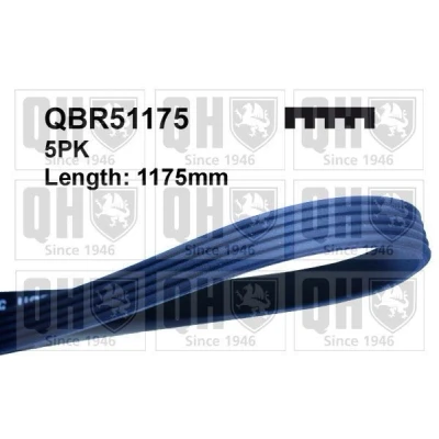 Bilde av QUINTON HAZELL QBR51175 Kileribberem 1175 5 TOYOTA: Avensis I Stasjonsvogn, Sedan