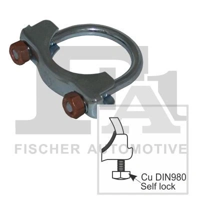 Bilde av FA1 921 969 Rørforbinder, eksosanlegg MINI: Hatchback, MERCEDES BENZ: E Klasse T modell, C IVECO: DAILY 3
