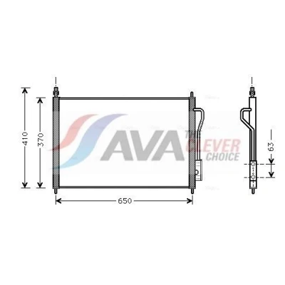 Bilde av PRASCO FD5268 Kondensator 11,9 Aluminium 620