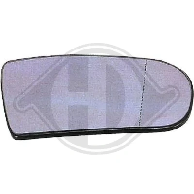 Bilde av DIEDERICHS 1614326 Speilglass høyre MERCEDES BENZ: E Klasse T modell