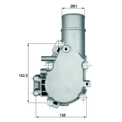 Bilde av MAHLE ORIGINAL TI 136 84 Termostat