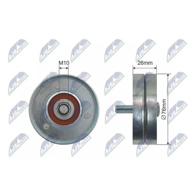Bilde av Styrerulle kilerem, seat leon, toledo ii, skoda octavia i, combi vw bora variant, golf iv, variant 032 145 2