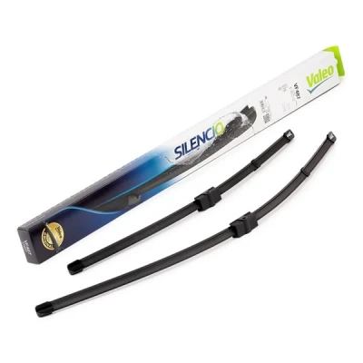Bilde av Vindusvisker Valeo Silencio X.trm, Flat Blade Set 574687 foran Rammeløs stiftfeste VOLVO: V50, S40 II, BMW: X3, X4