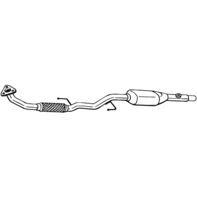 Bilde av Katalysator, Senter, seat,skoda,vw, 6Q0254502RX