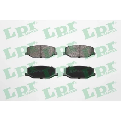 Bilde av LPR 05P290 Bremseklosser SUZUKI: SJ 410 SUV, Jimny SUV Cabrio