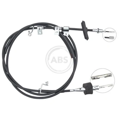 Bilde av Kabel, parkeringsbremse, Foran, chrysler 300c, 300c touring, 4779589AA, 4779589AB, 4779589AC, K04779589AA, K04779589AB, K04779589AC