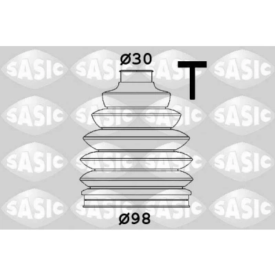 Bilde av SASIC 1906174 Drivakselmansjett hjulside Termoplast